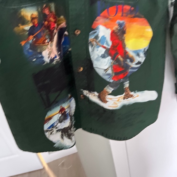 POLO GREEN OUTDOORSMAN WORK SHIRT - Picture 10 of 11